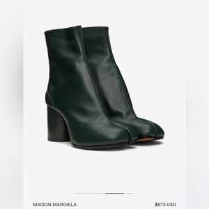 Authentic maison margiela tabi boots